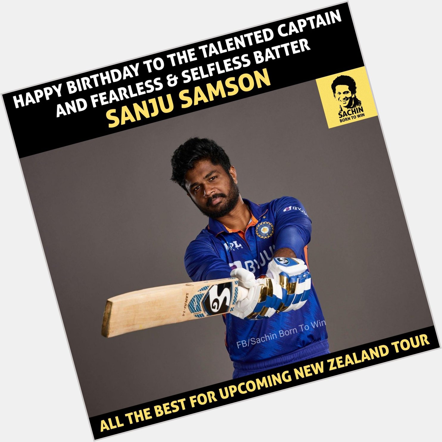 Happy Birthday Sanju Samson     