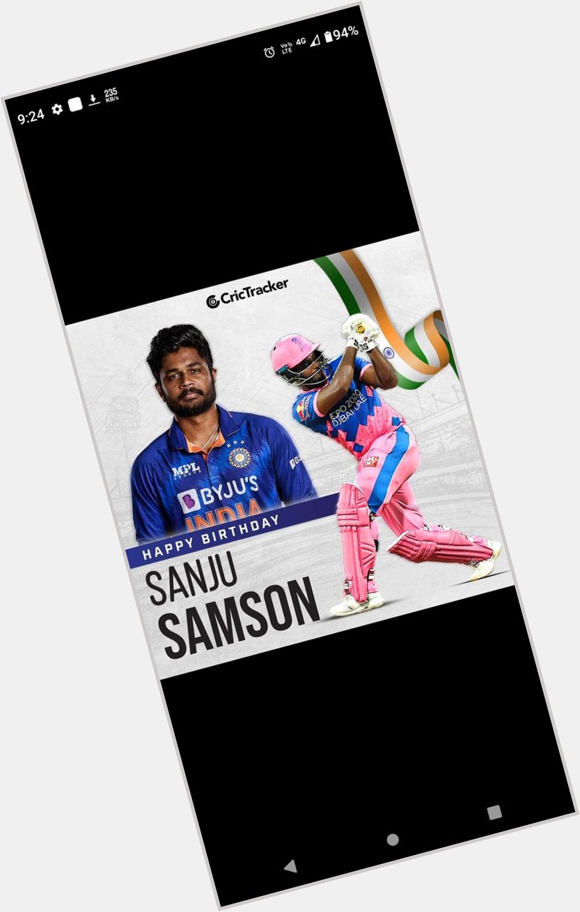 Happy birthday Sanju Samson future of Indian cricket 