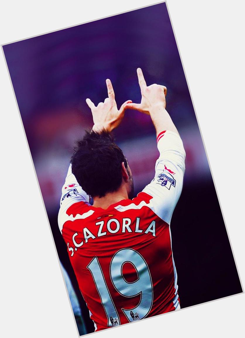 Happy birthday to our magician. Super Santi Cazorla. He turns 31 today.  