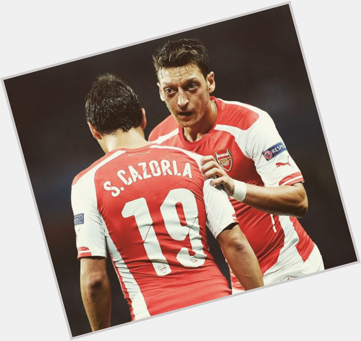 Mesut Özil wishes injured Santi Cazorla a Happy Birthday with Assist Pun on Instagram  