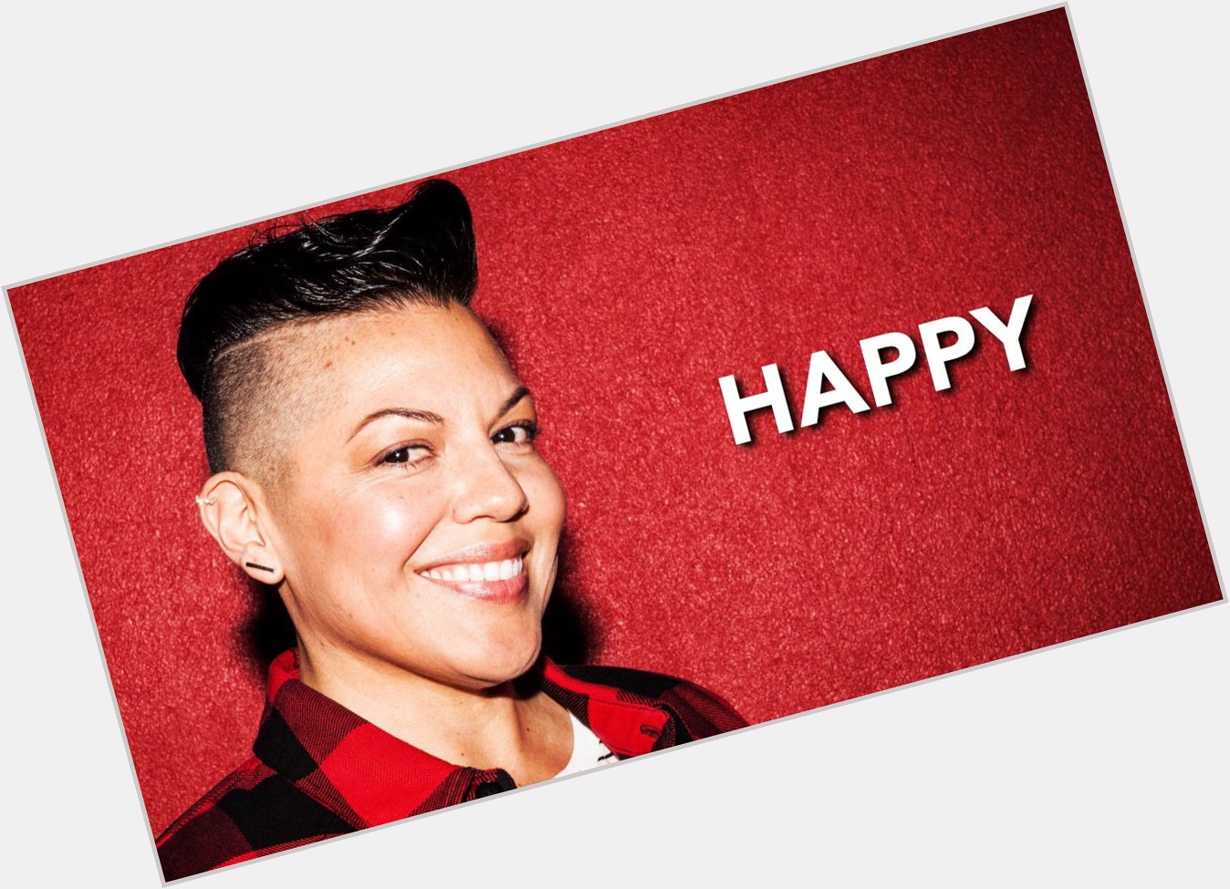 Happy 43rd birthday to the absolutely beautiful, amazing and fiercely talented Sara Ramirez!  