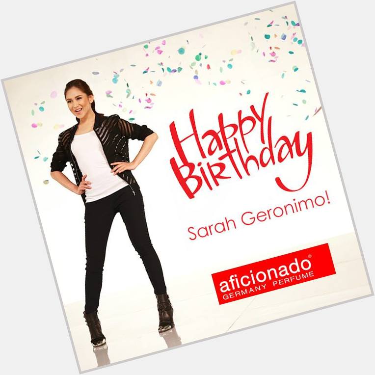 Belated Happy Birthday Sarah Geronimo! I wish you nothing but all the best that life can give! I love you so much!! 