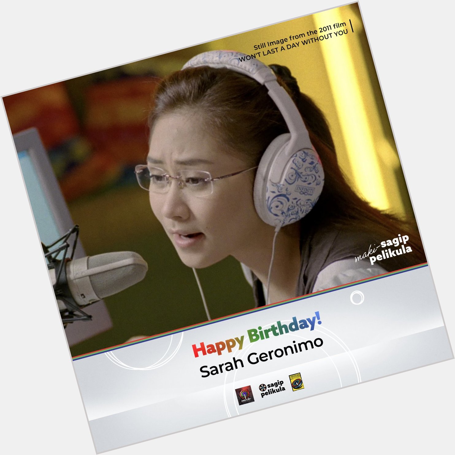 Happy birthday to Sarah Geronimo!

What\s your favorite film of hers?  