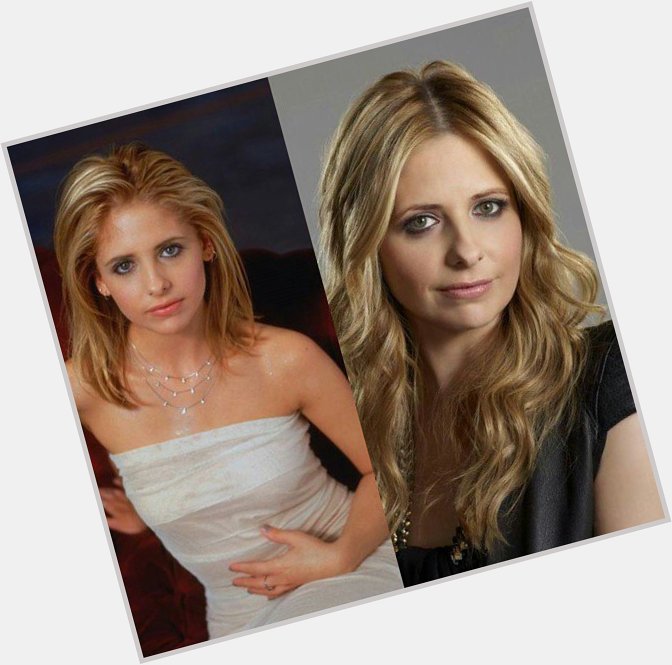 So honored to share a birthday with this badass slayer. Happy birthday Sarah Michelle Gellar! 