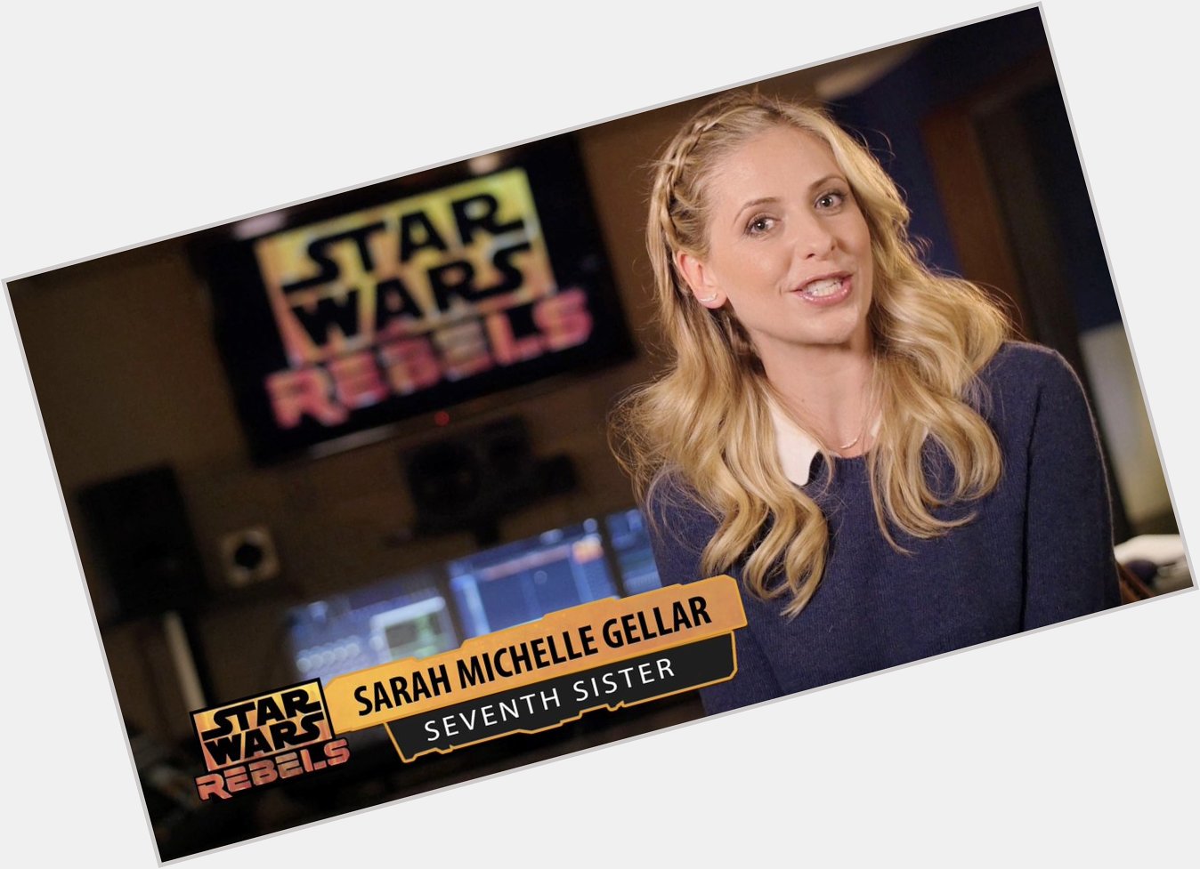 Happy Birthday to voice actress Sarah Michelle Gellar, who played Seventh Sister in 