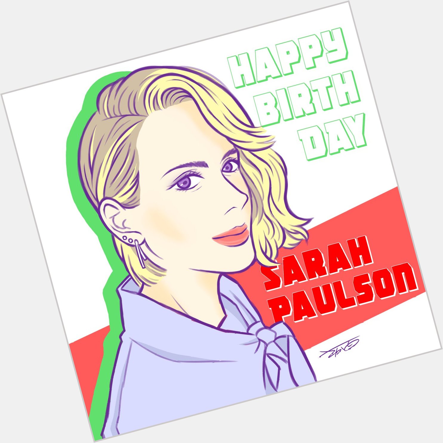 2018.12.17
Happy Birthday Sarah Paulson         