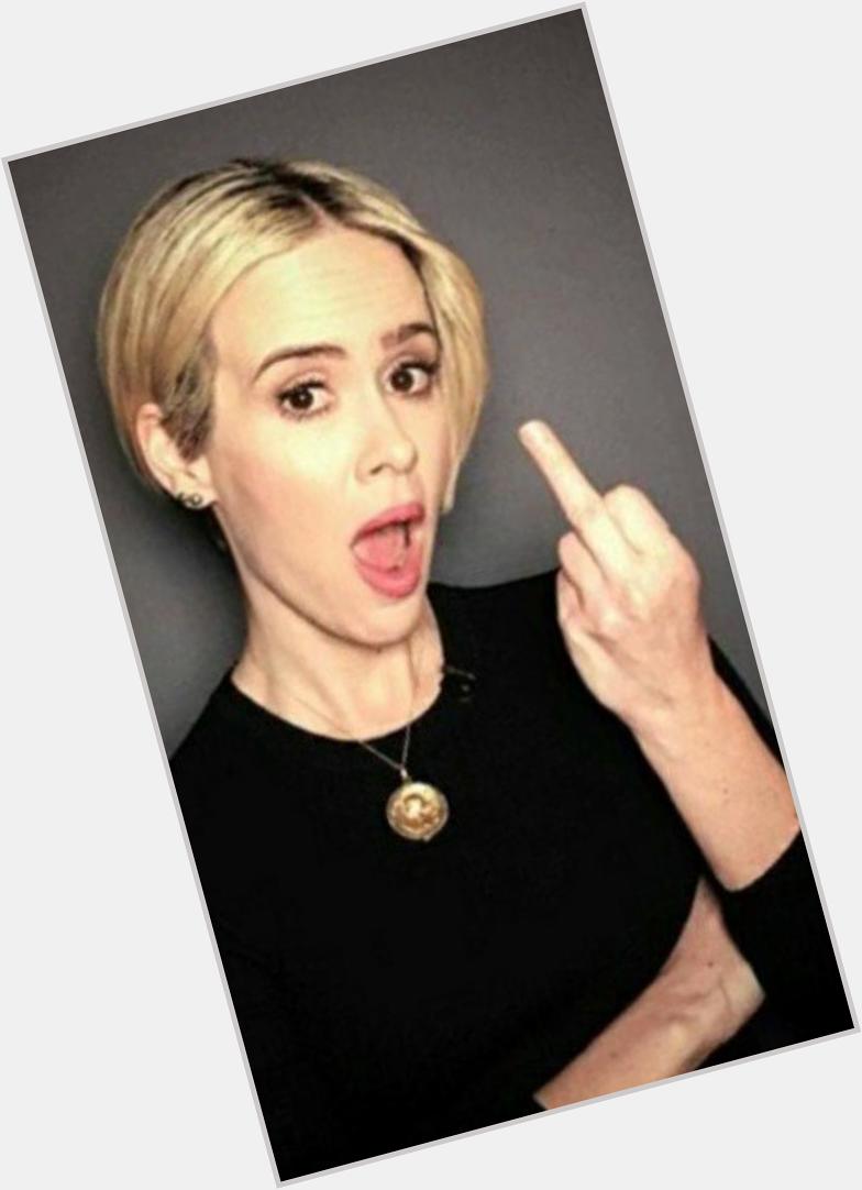 Happy birthday, sarah paulson aka the dorkiest hooman bean 