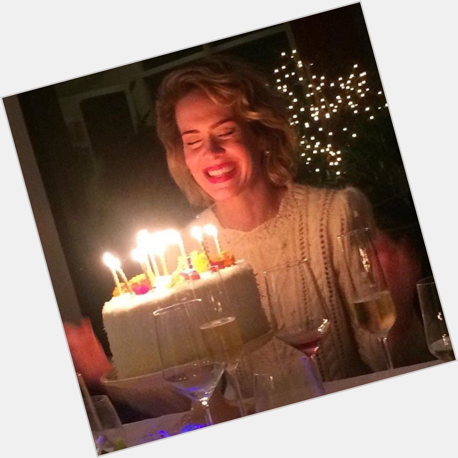 Happy birthday to our queen sarah paulson! hope you have the best day. we all love u so much <3 