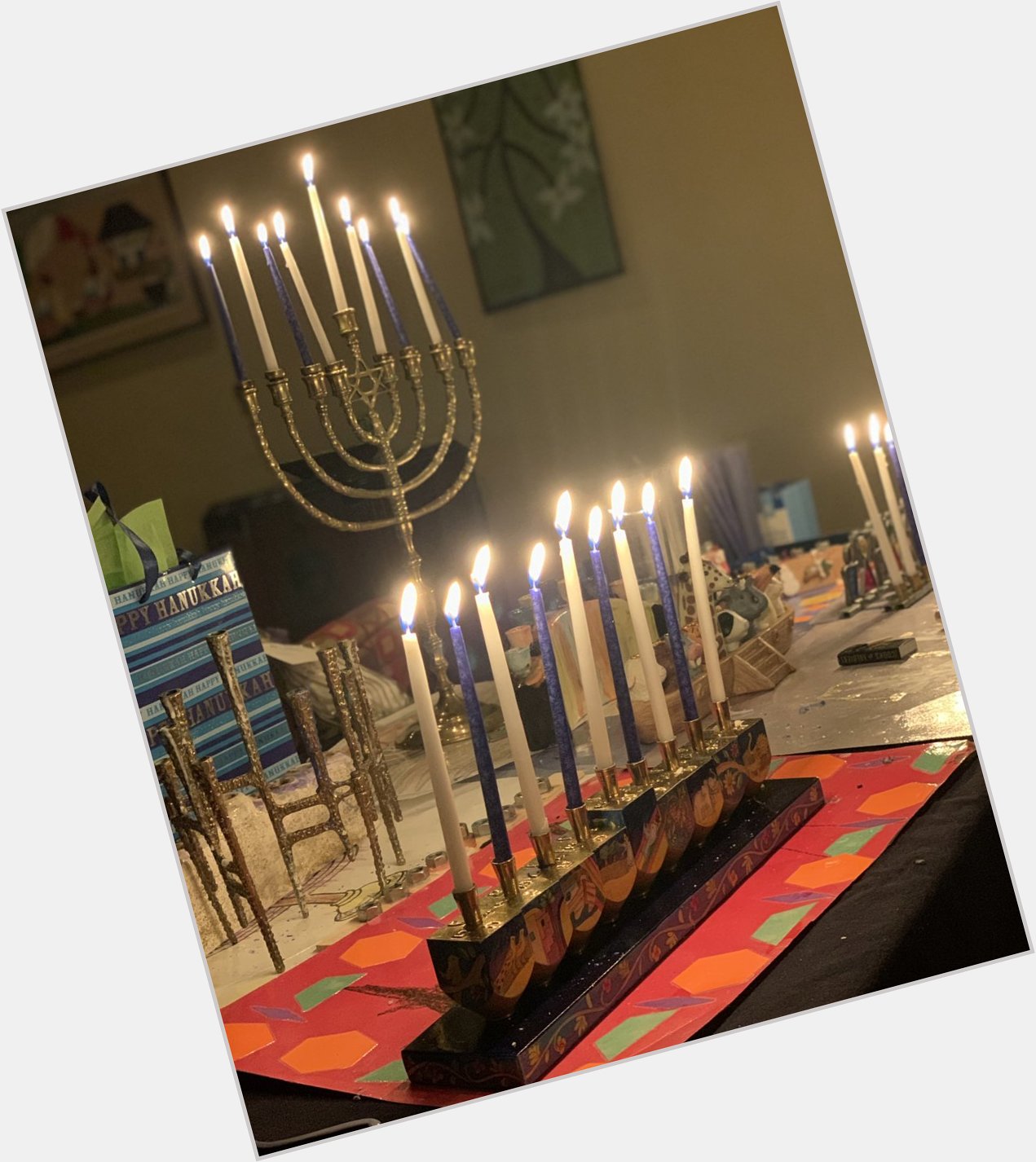 Happy last night of Hanukkah, Deb Haaland Day, and Sarah Paulson s birthday to all who celebrate 
