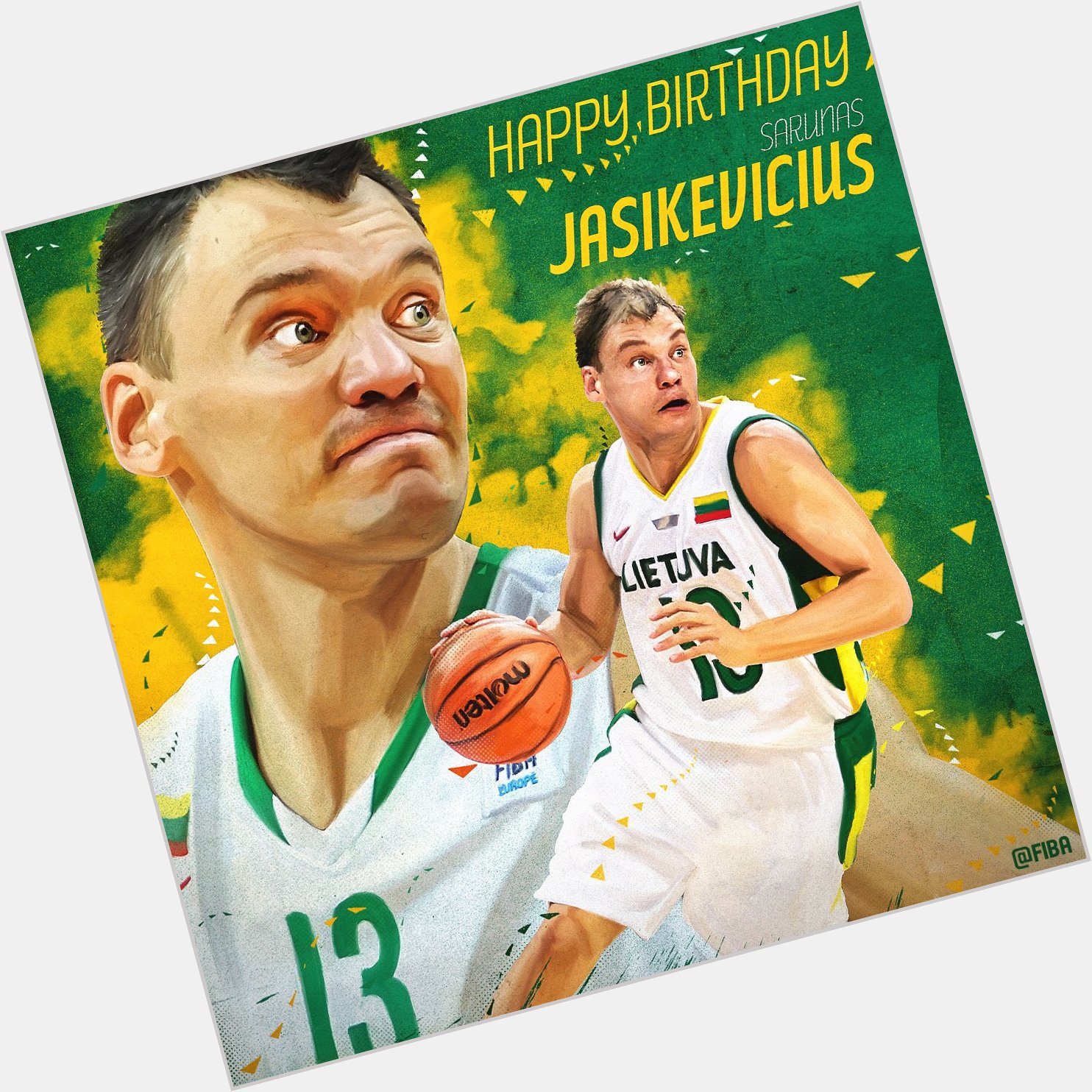 \"    Happy Birthday ar nas Jasikevi ius !      dpg7000!!!