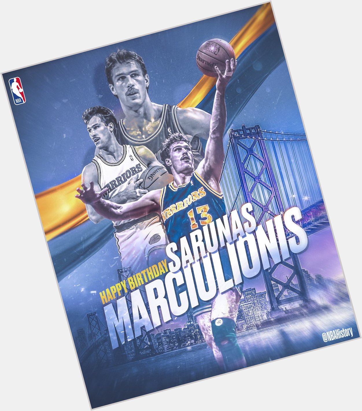 Happy 54th Birthday to Lithuanian legend and Hall of Famer, Sarunas Marciulionis! 