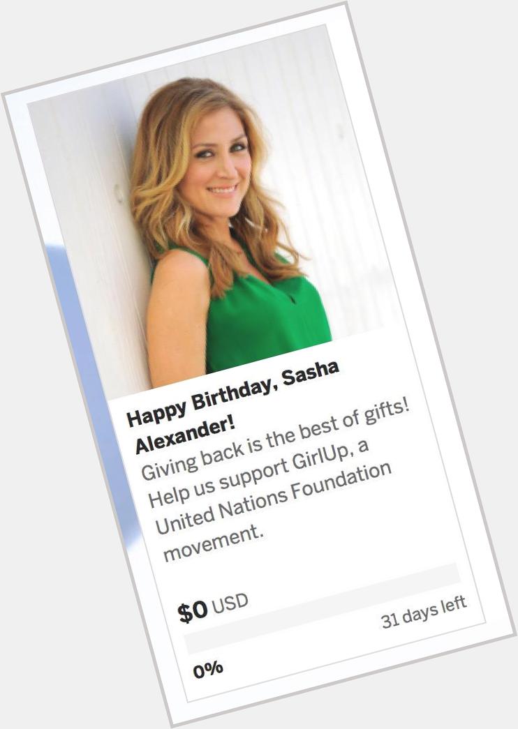 Our birthday FUNdraiser for Sasha starts NOW! Show your love & support an important cause.  