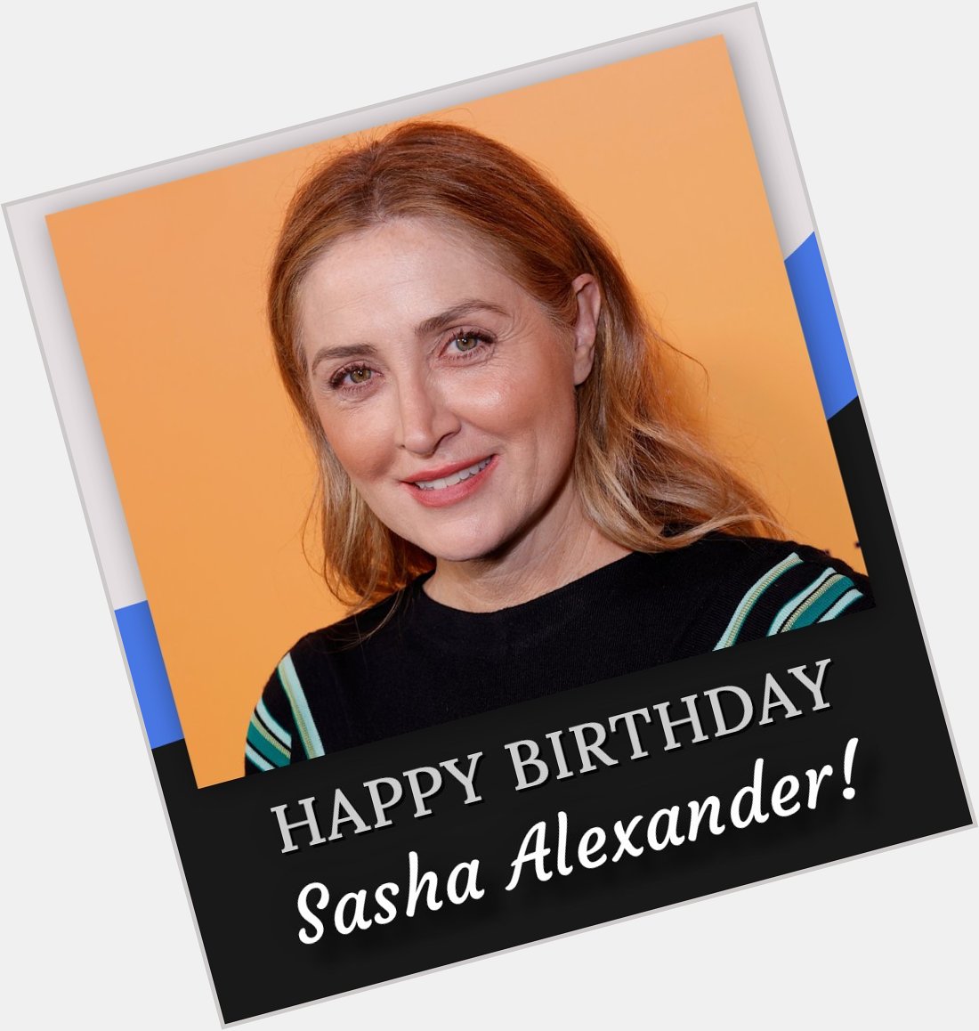 Happy birthday, Sasha Alexander! 