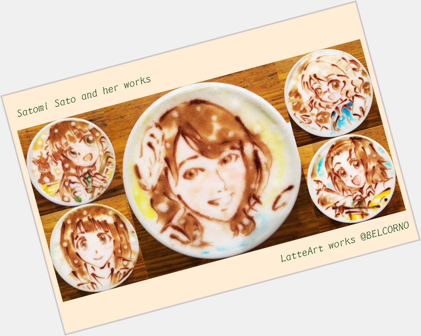              LatteArt Satomi Sato                    Happy Birthday!   