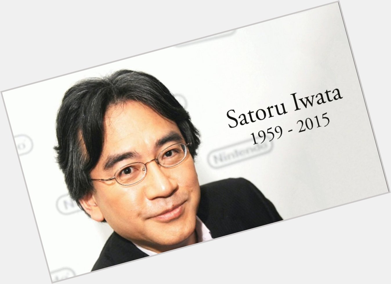 Happy 60th Birthday Satoru Iwata  