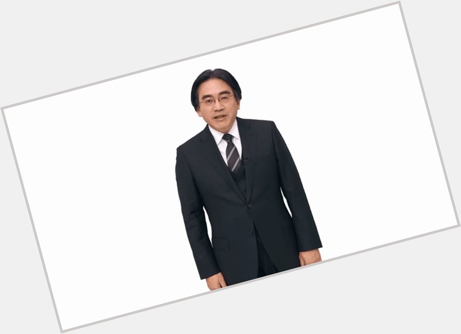 Happy Birthday, Satoru Iwata. I will always admire. Thank you for everything you did while you were here with us. 