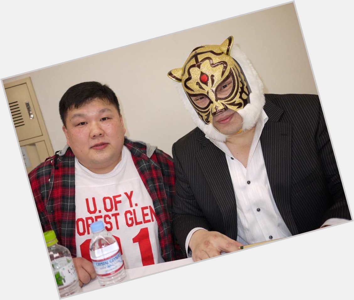                                 Happy Birthday Tiger Mask.Satoru Sayama.                  