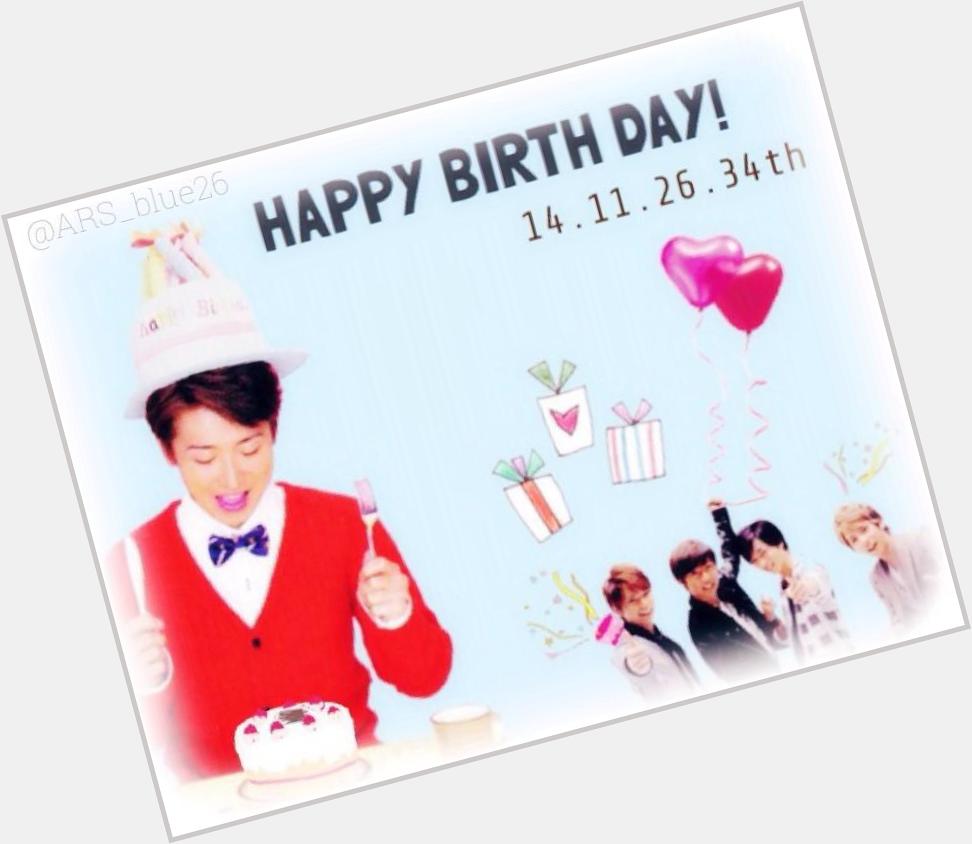 Satoshi Ohno
    34th   Happy Birthday 1980.11.26.09:07 2014.11.26 