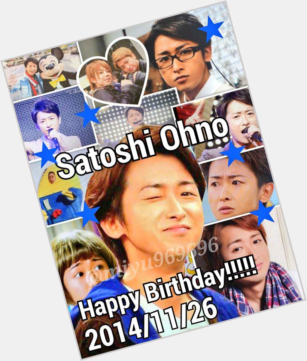  ARASHI Satoshi Ohno      Happy Birthday!!!!!                  !!     dance artistic              2014/11/26 