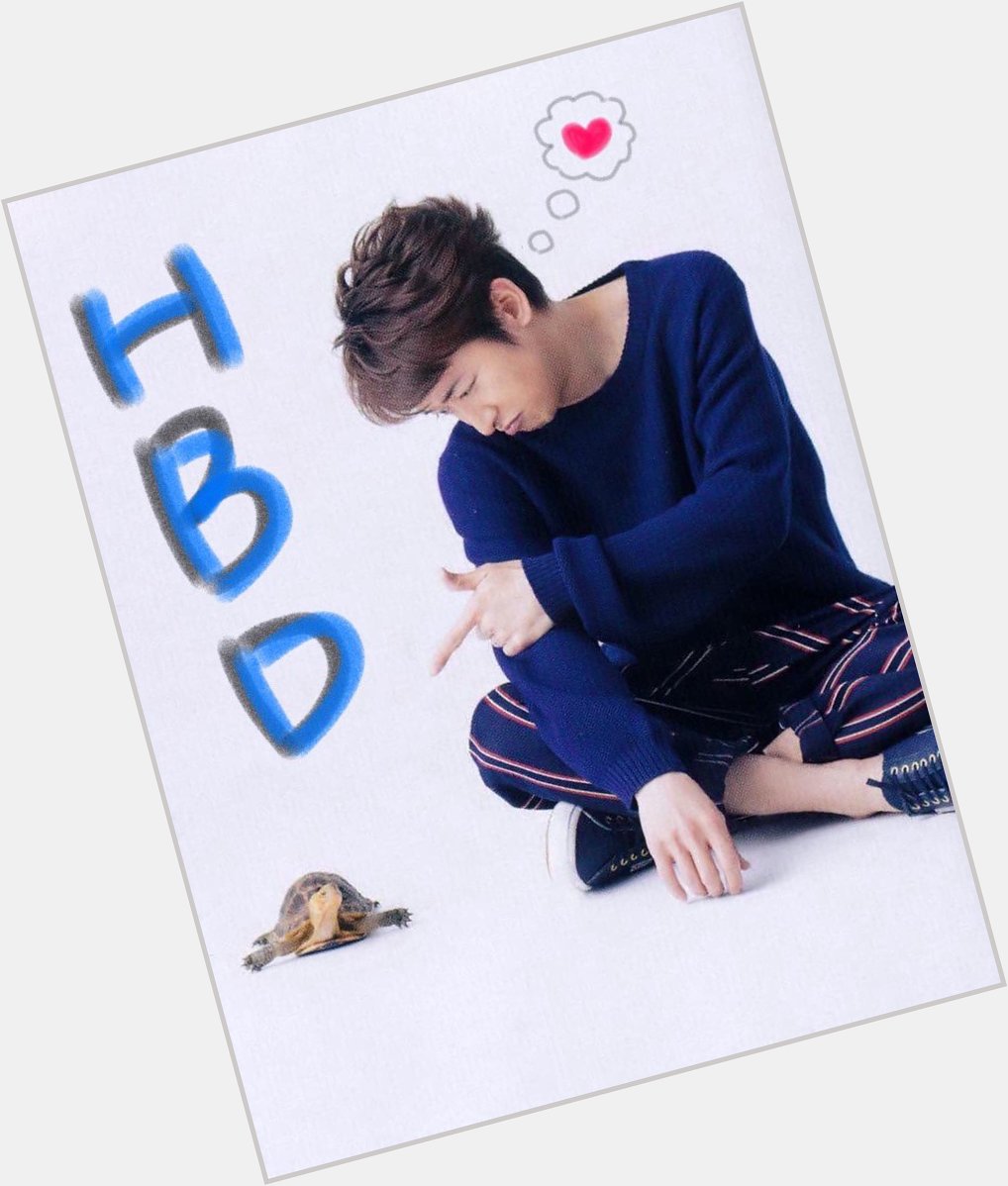  Happy Birthday  Satoshi Ohno 