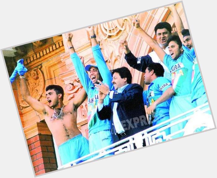 Happy  Birthday to DADA Saurav Ganguly, Most attacking captain of India till date. LOOK AT THIS PIC 