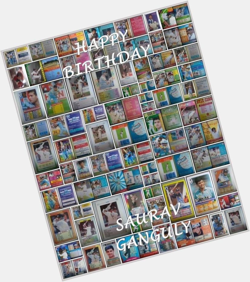 Happy Birthday Saurav Ganguly   