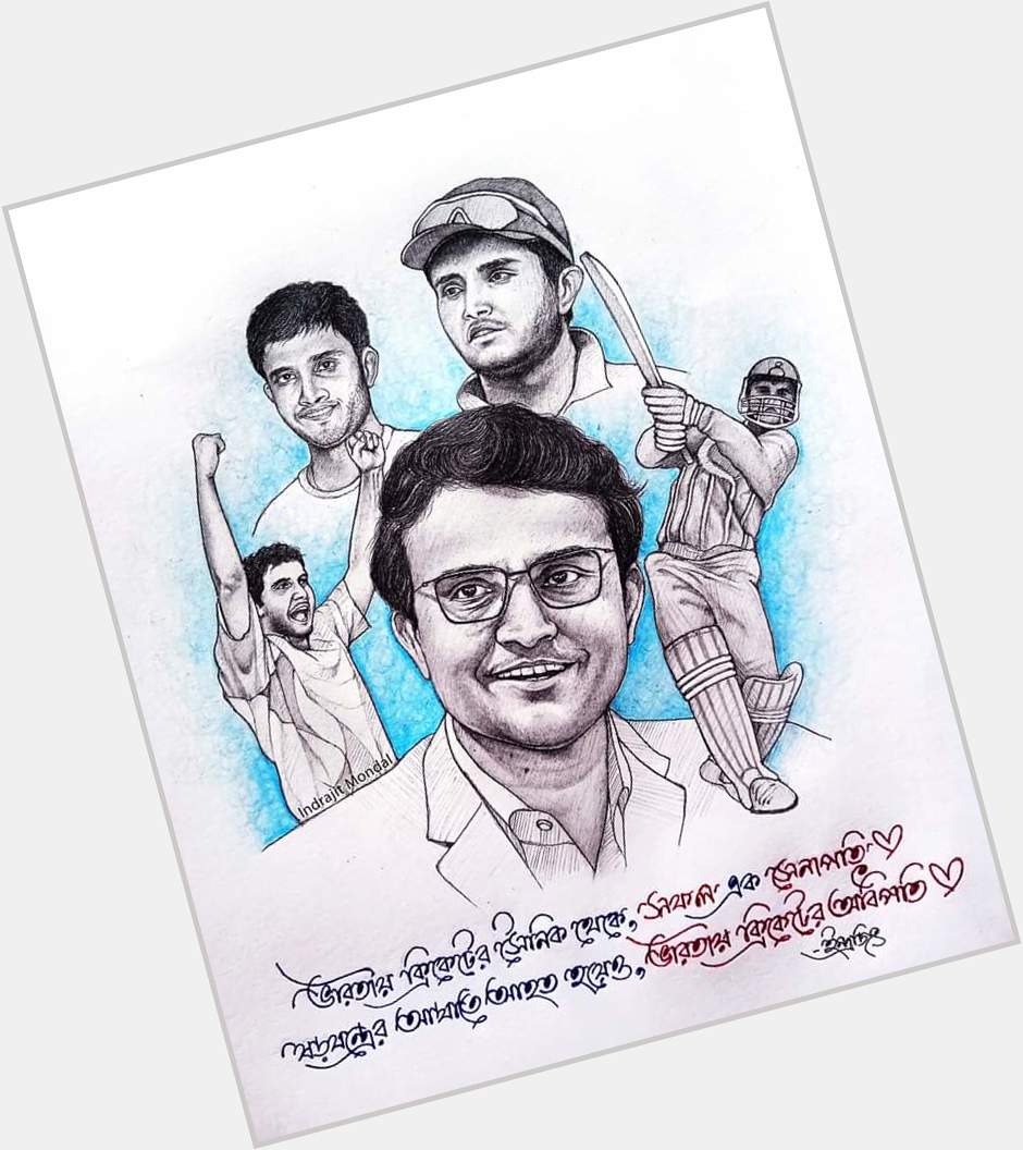 Happy Birthday one of the best captains of Indian cricket team.. saurav ganguly 
