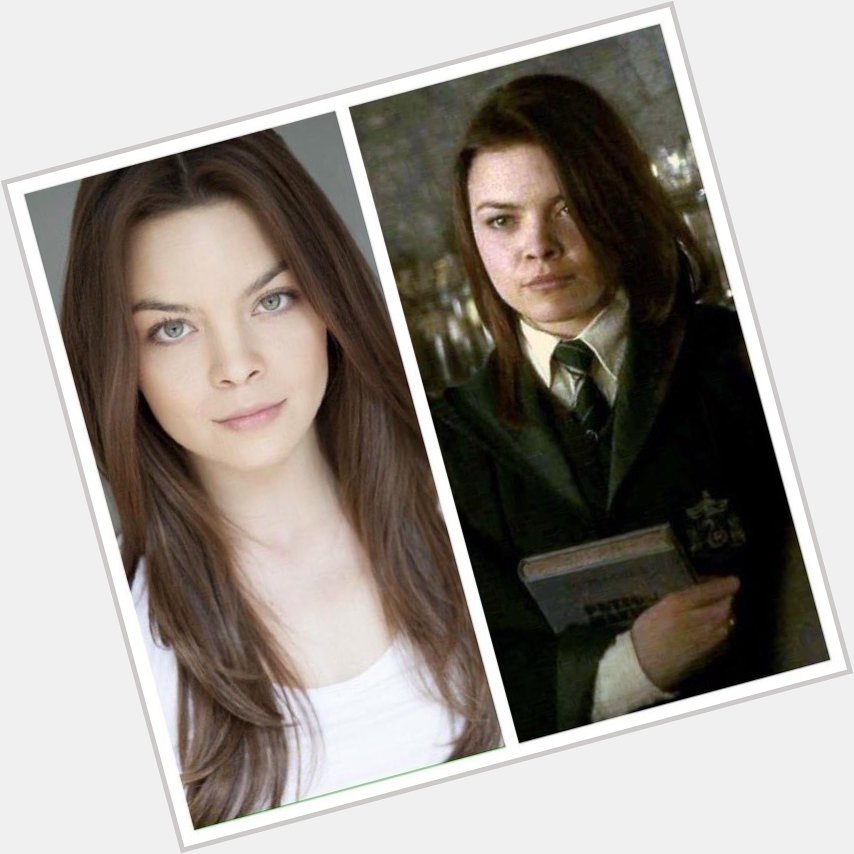 October 6: Happy Birthday, Scarlett Byrne ( She played Pansy Parkinson in the films. 