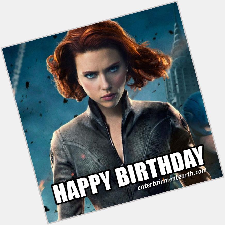 Happy 30th Birthday to Scarlett Johansson of Avengers! Shop  Collectibles:  