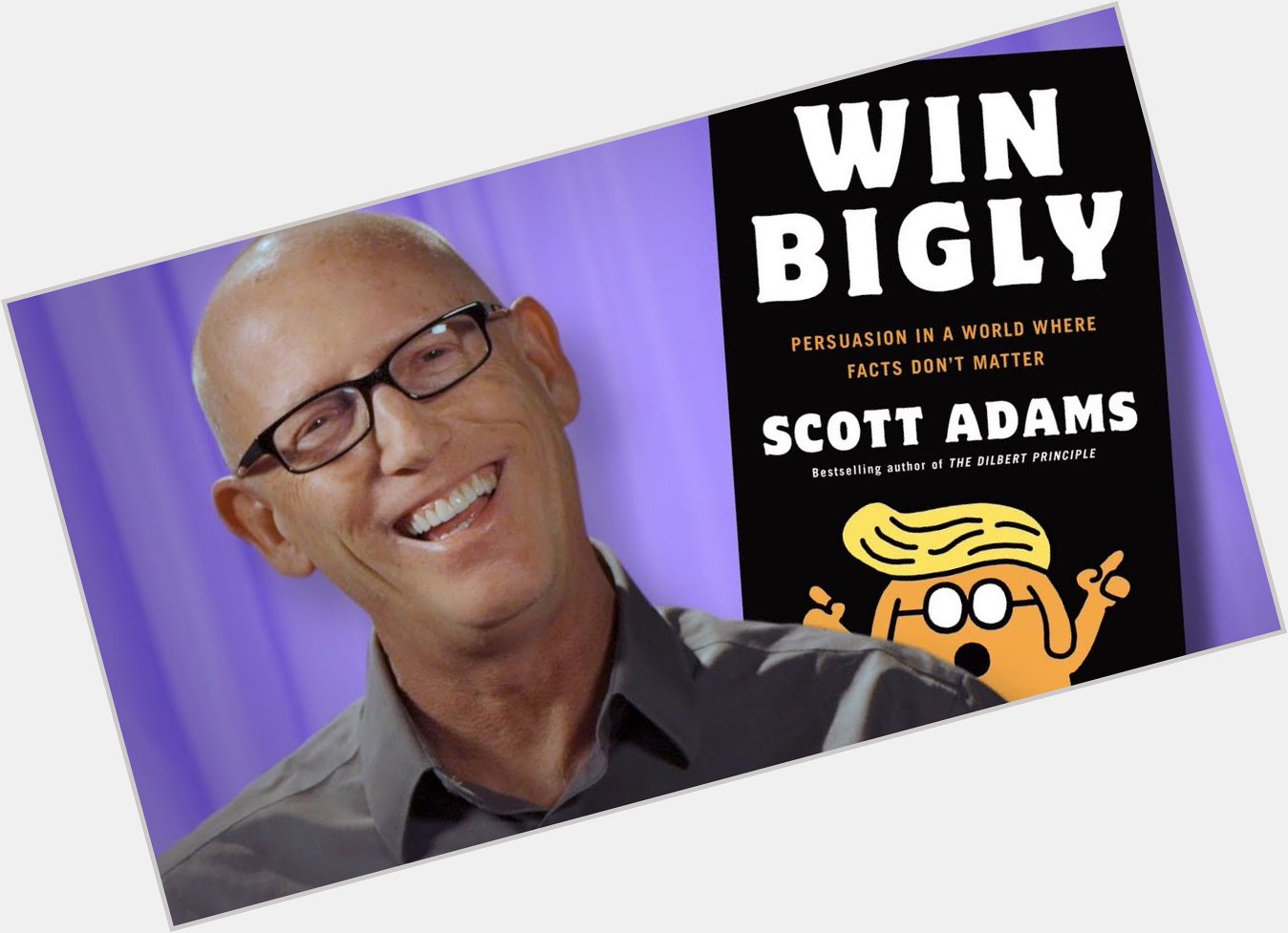 HAPPY 64th birthday today to Scott Adams! 