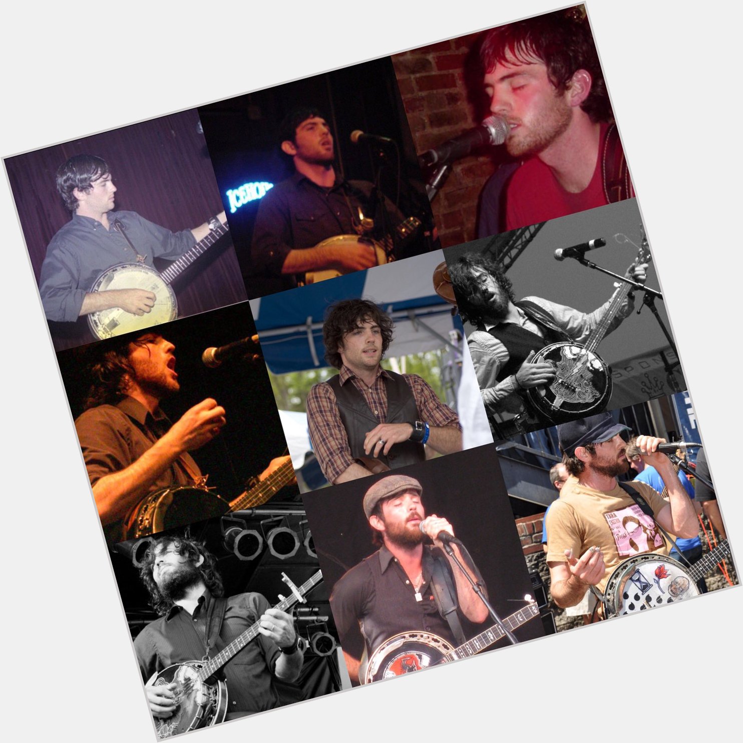 Happy Birthday to Scott Avett! Here is a pictures from each year of 2001-2019 