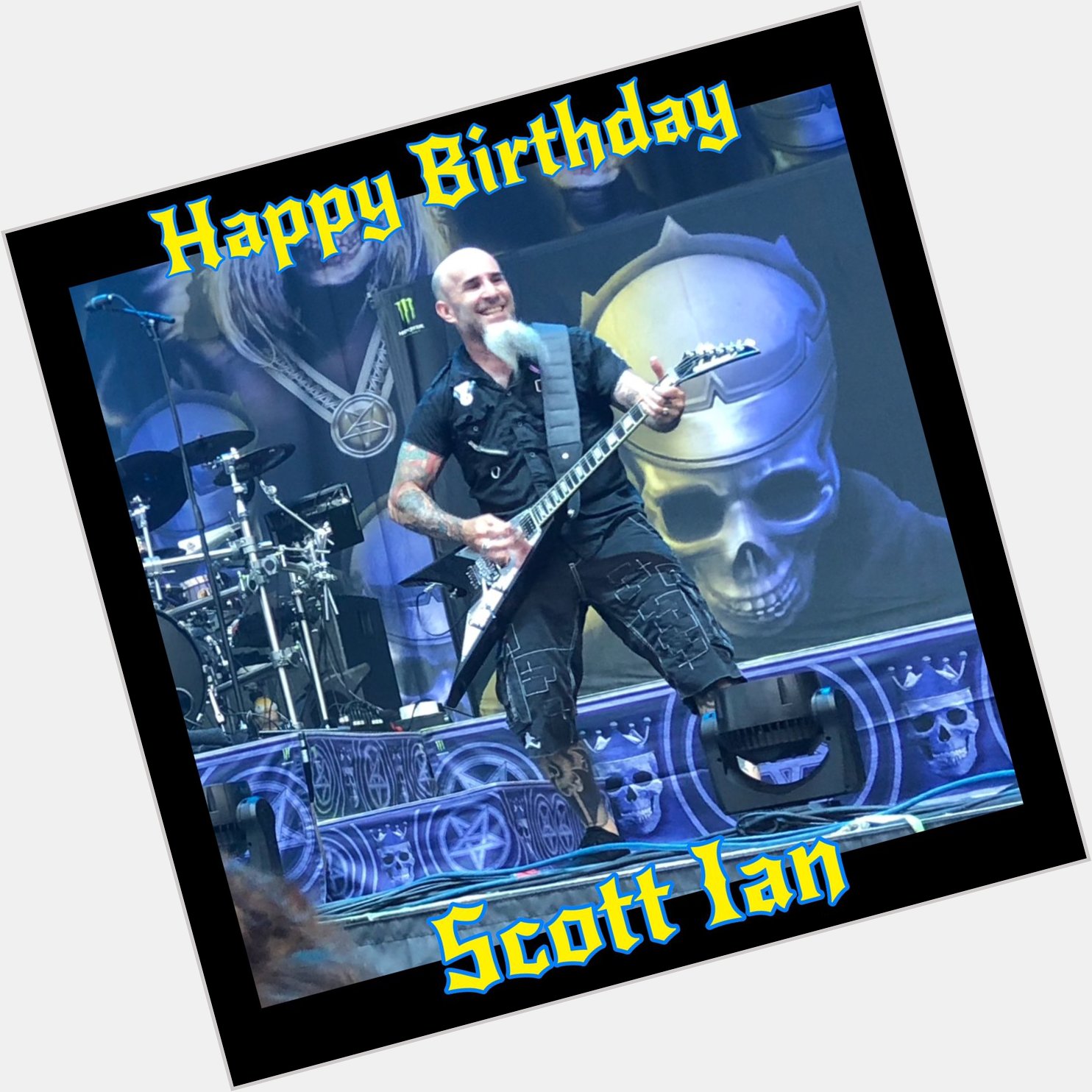 Happy Birthday Scott Ian!!    