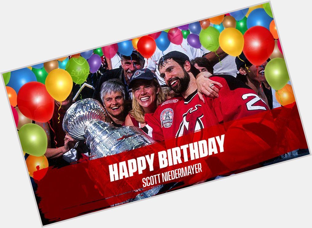 Happy Birthday to Scott Niedermayer! 