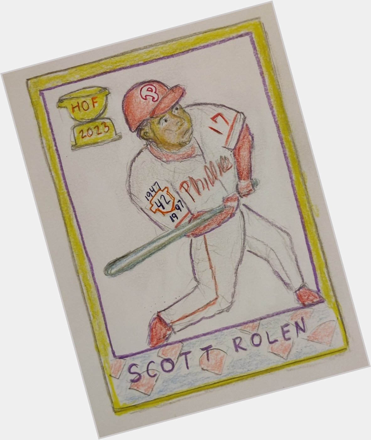 Happy 48th Birthday to Hall of Famer Scott Rolen. This is our 1997 Topps Rookie cUpGrade. 