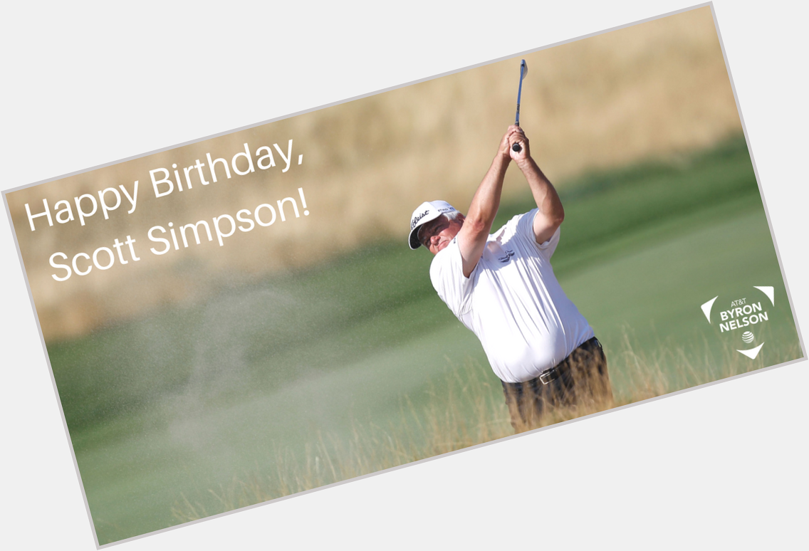 Happy birthday to our 1993 champion, Scott Simpson. 