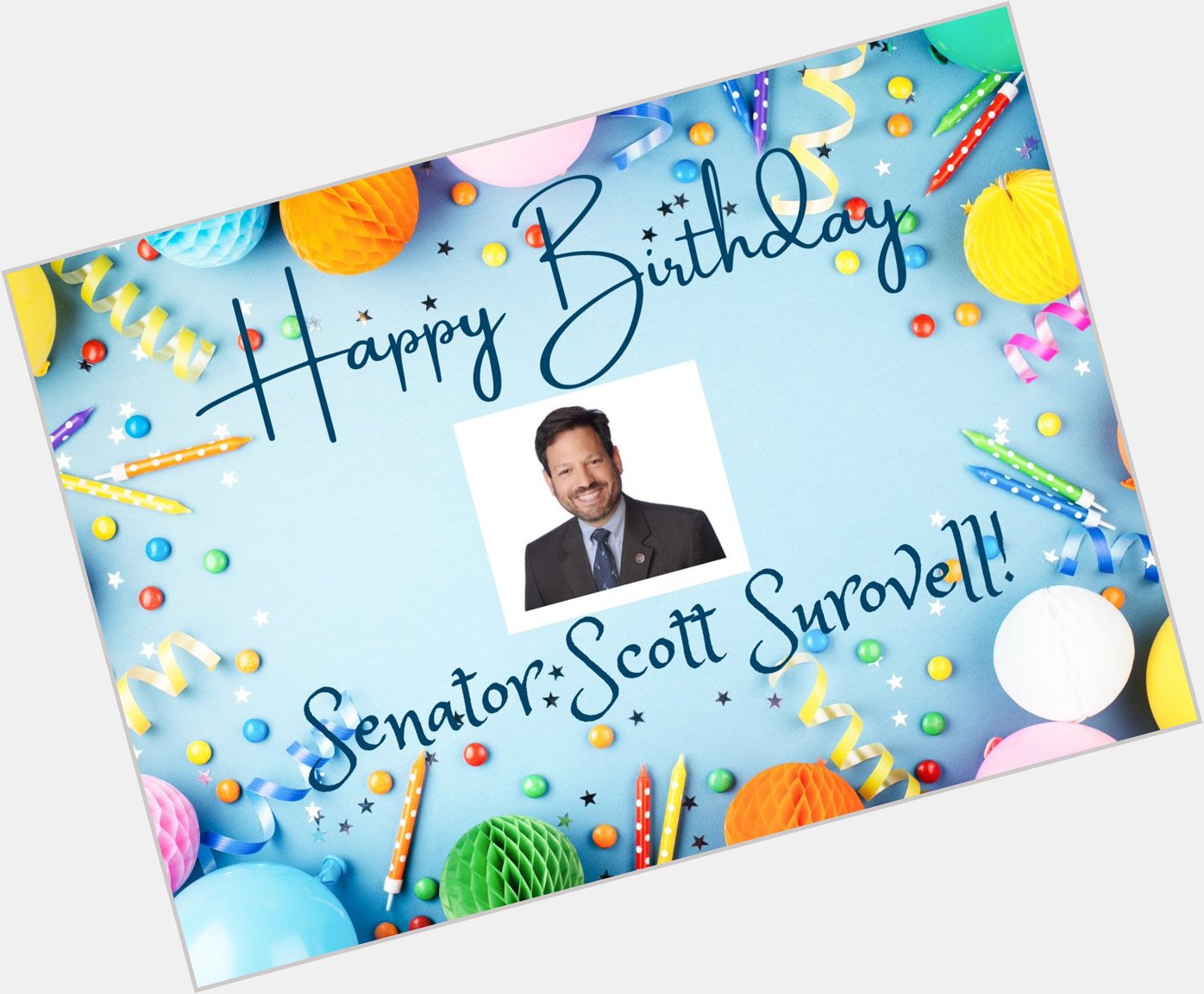Wishing our Caucus Vice Chairman, Senator Scott Surovell a very happy birthday! 