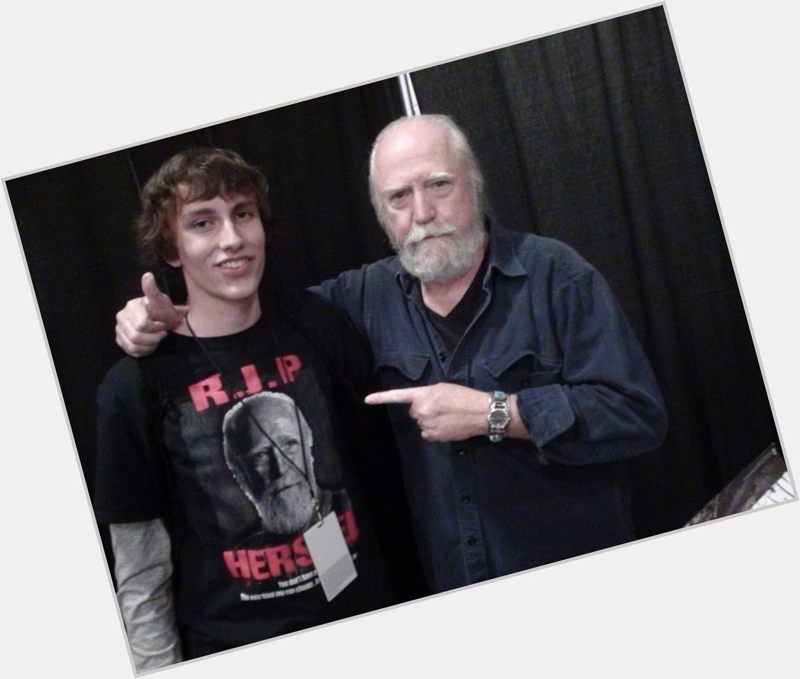 Today would of been the 77th birthday of Scott Wilson. Happy Birthday Scott! You re greatly missed!  