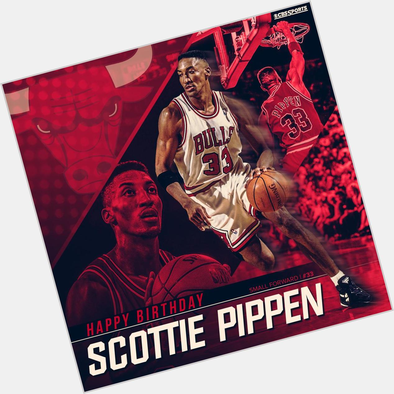 Happy 50th birthday to an all-time great: Scottie Pippen! 