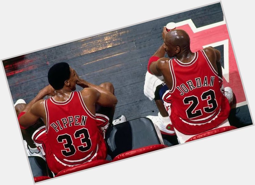 Happy birthday to the man himself  Scottie Pippen 33. I love this game 
