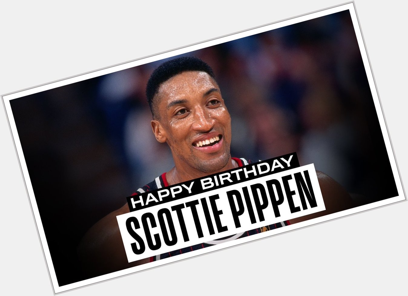 Happy birthday to Scottie Pippen he turns 55 