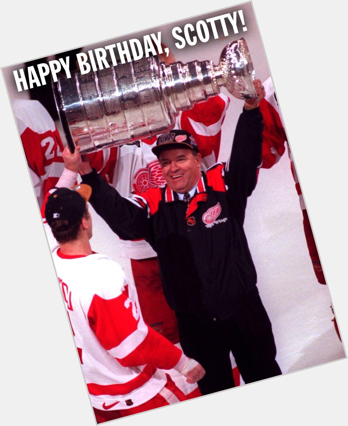 Happy birthday to former coach Scotty Bowman! 