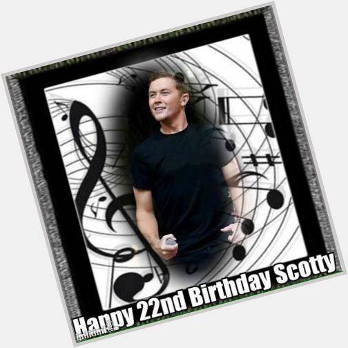 Happy 22th birthday Scotty McCreery! Love you! God bless you! 