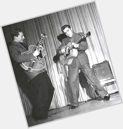 Happy 84th birthday to Elvis\ legendary guitar player, Scotty Moore, who was born today in 1931! 