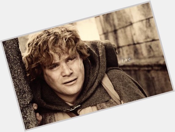 Happy Birthday Samwise Gamgee (Sean Astin).  \"There is some good in the world Mr. Frodo\"  