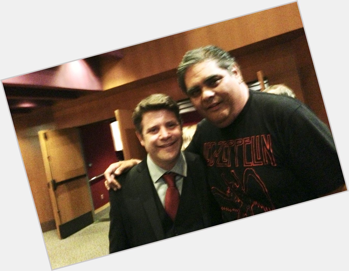 A belated happy birthday to the bravest Hobbit Sean Astin who has joined Club 50 