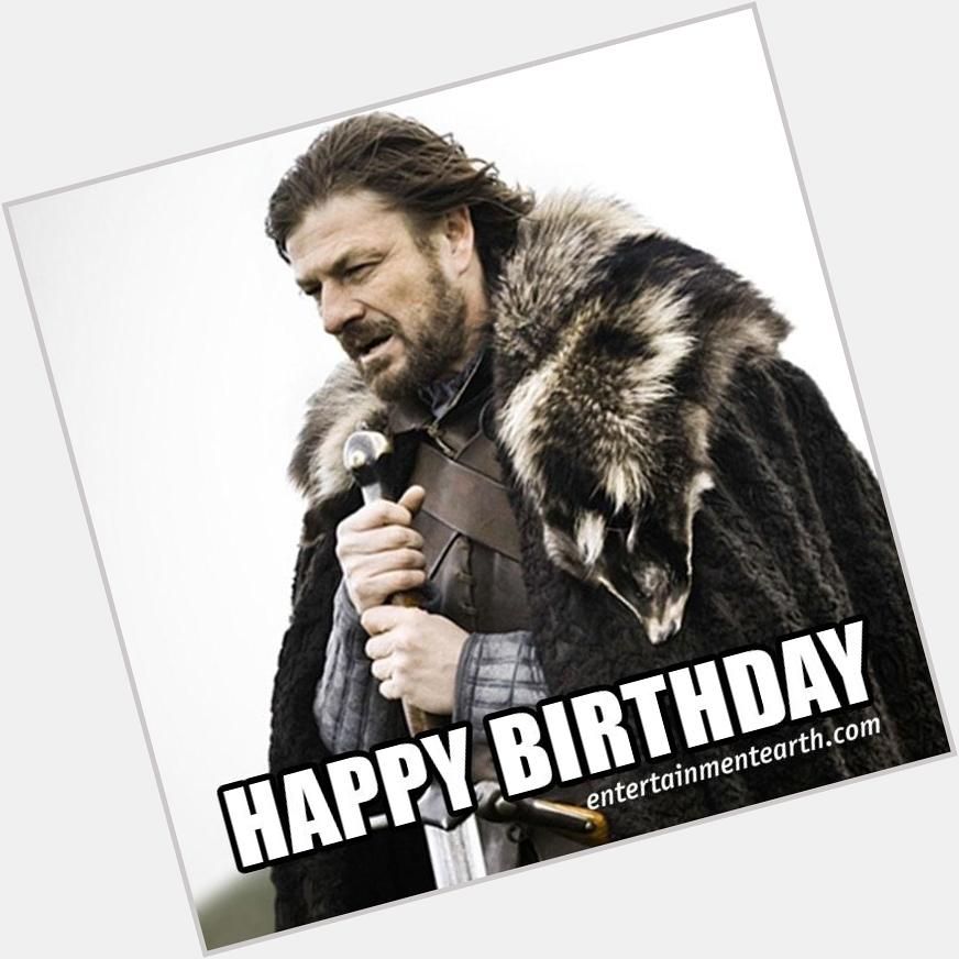Happy 56th Birthday to Sean Bean of Game of Thrones ! Shop Collectibles:  