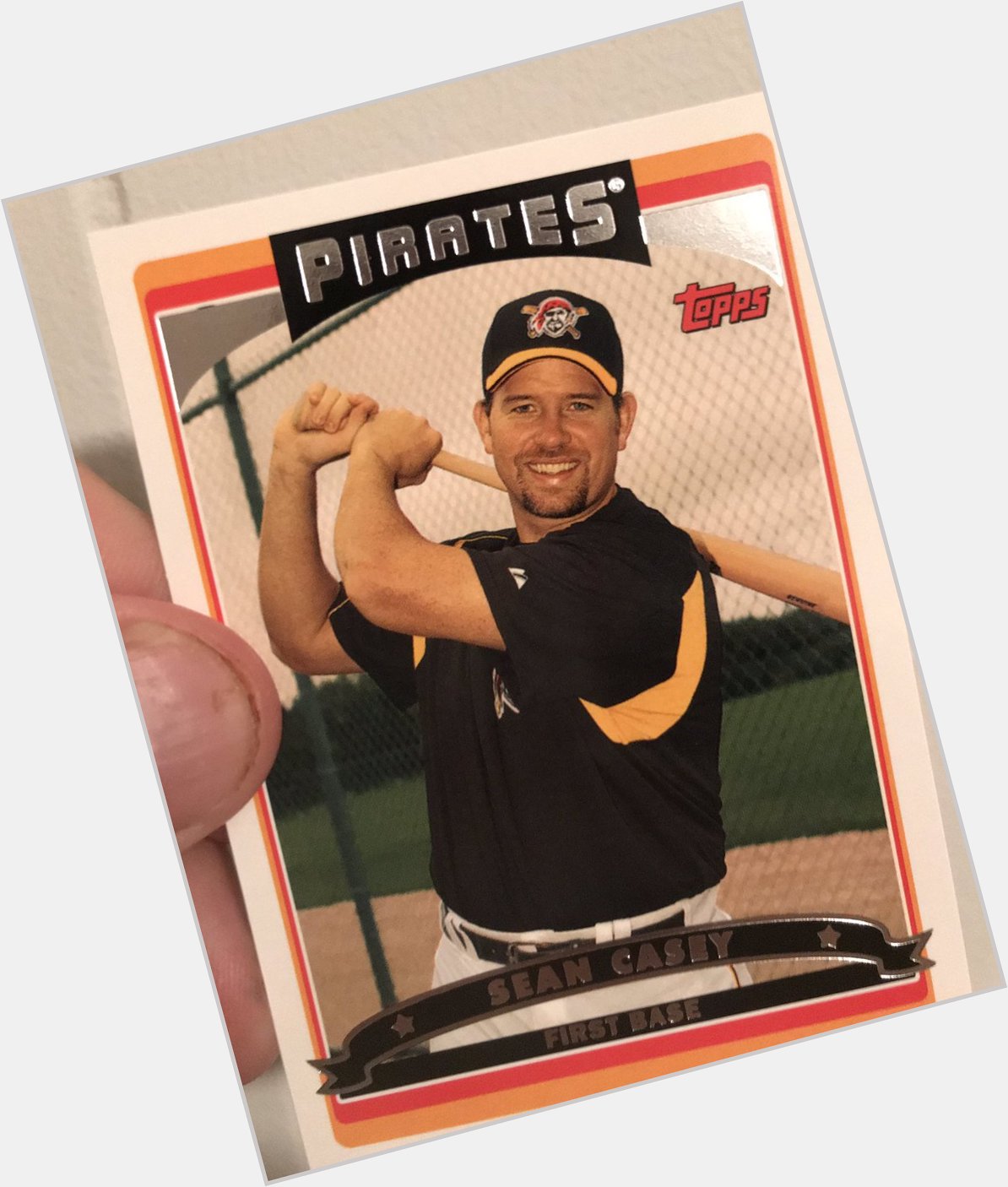 Happy birthday to Sean Casey, who NOBODY remembers as a Pirate 