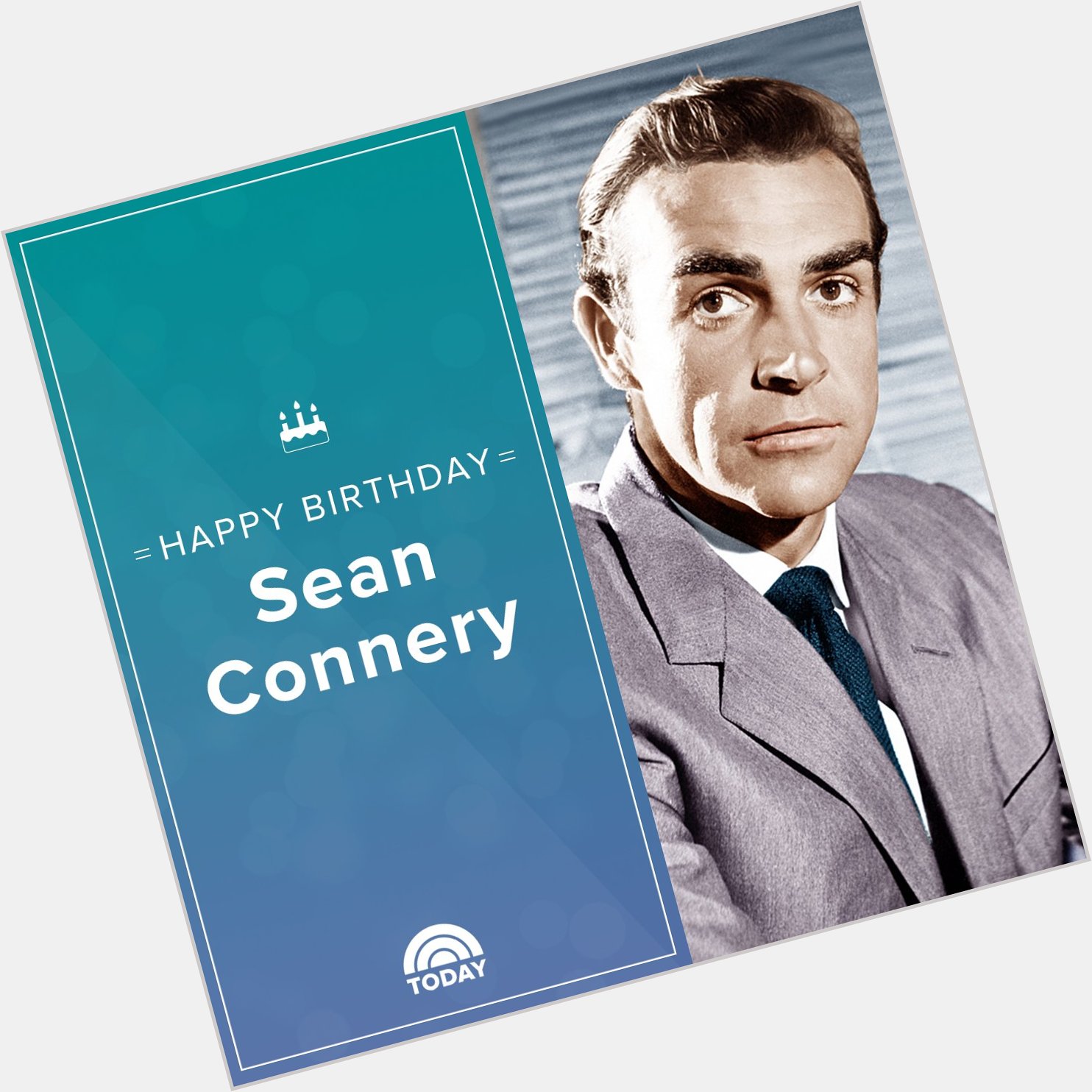 Happy birthday to the dapper Sean Connery!  