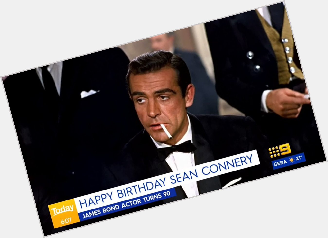 Happy 90th Birthday Sean Connery!  