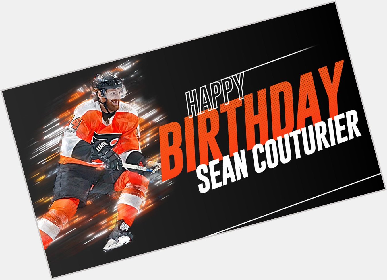 Join us in wishing Sean Couturier a very Happy Birthday!  